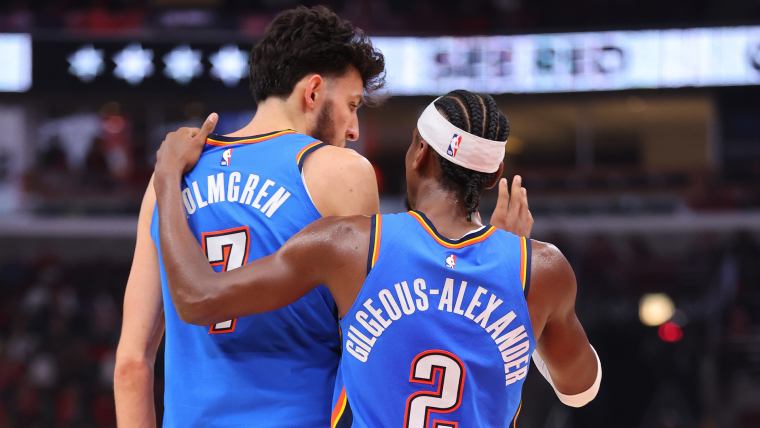 Chet Holmgren OKC Thunder Shai Gilgeous-Alexander